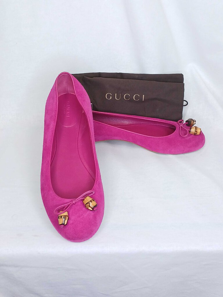 Gucci Suede Flats