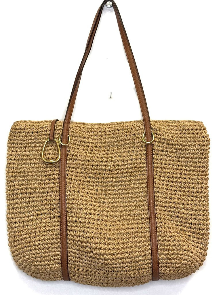 Ralph Lauren Straw Tote Bag