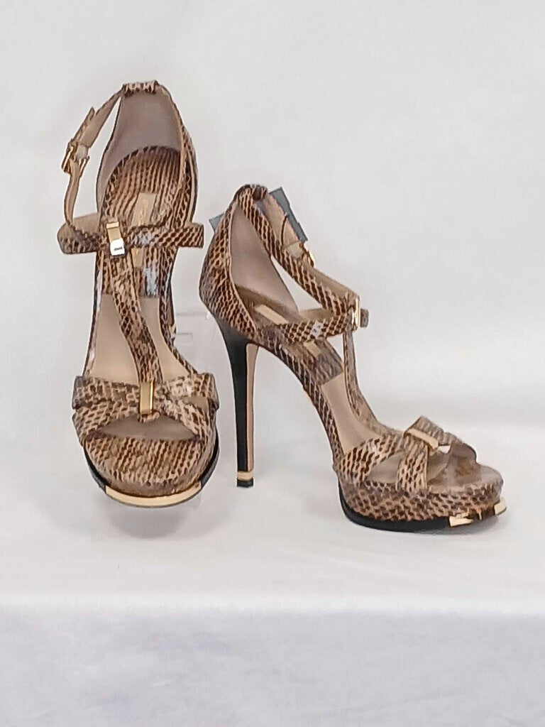 Michael Kors Snake Skin Leather Heels