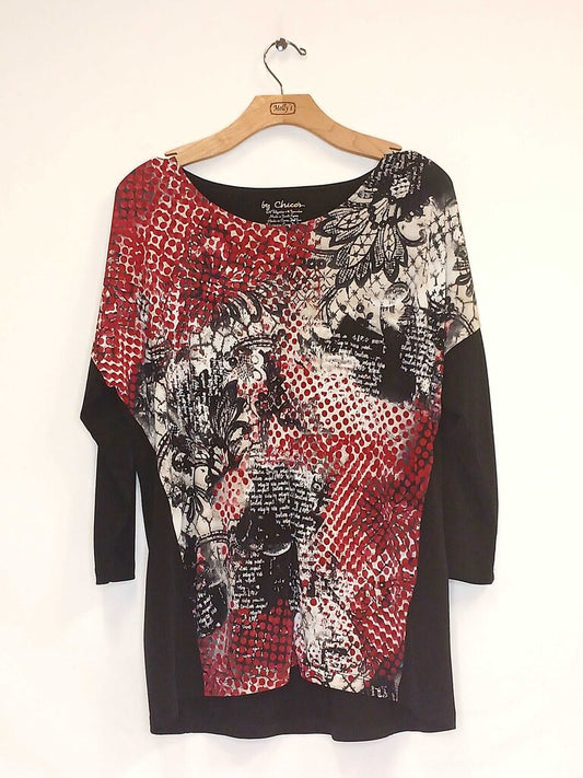 Chicos Mid Arm Length Blouse