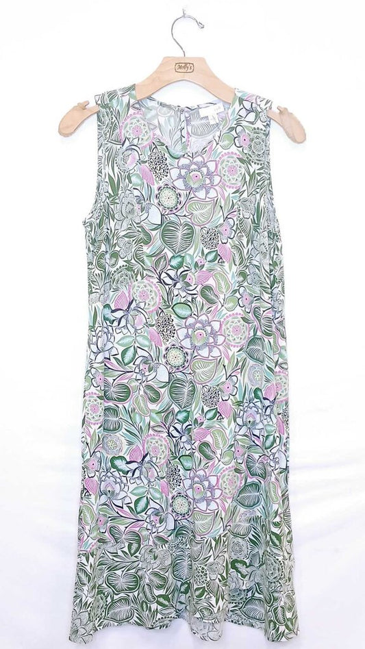 J. Jill Mid Lengthh Floral Dress