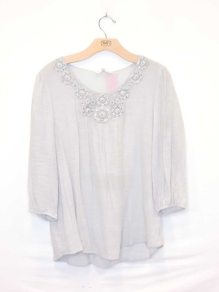 Krazy Kat Jewled Blouse