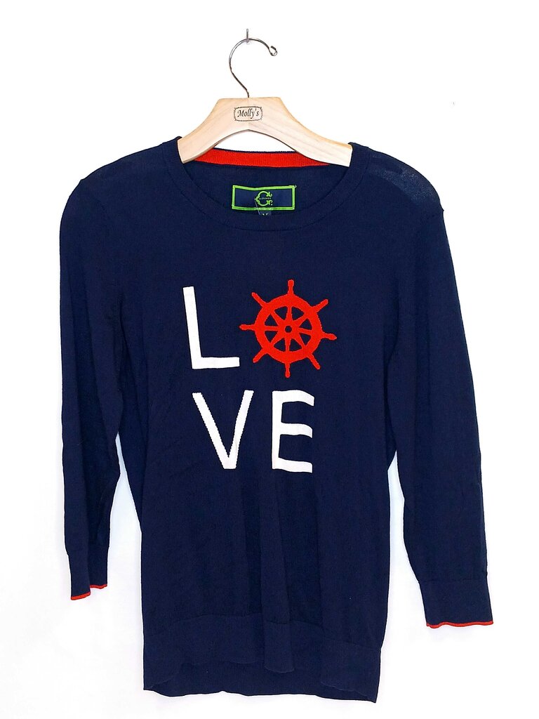 C. Wonder 3/4 Sleeve Love Top