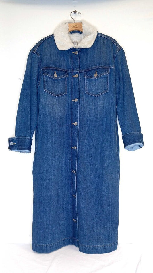 Outer Known Denim Lined Coat