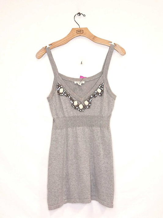 Boston Proper Beaded Tank Top