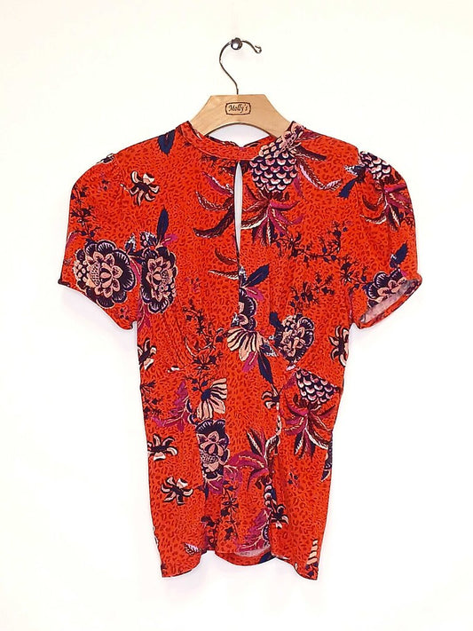 Free People Short Sleeve Top