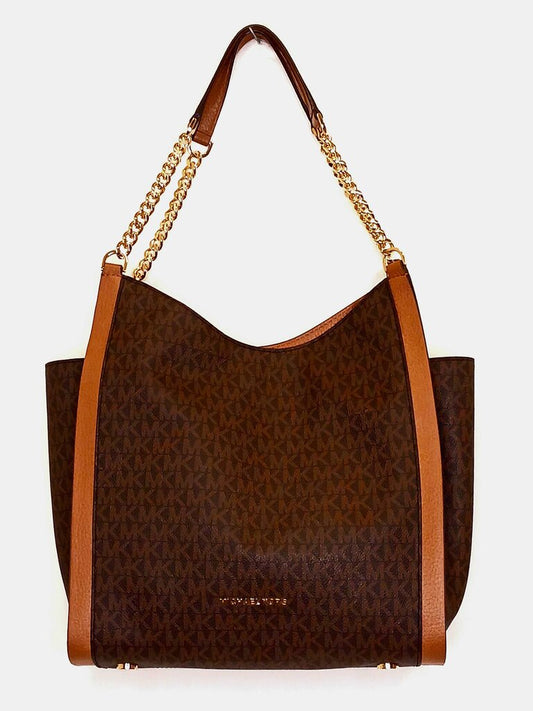 Michael Kors Newbury Monogram Shoulder Tote