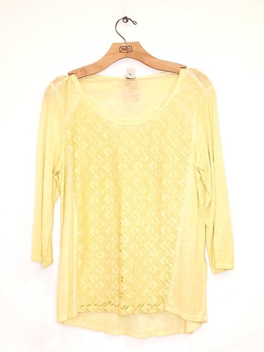 Chicos 3/4 Sleeve Shirt
