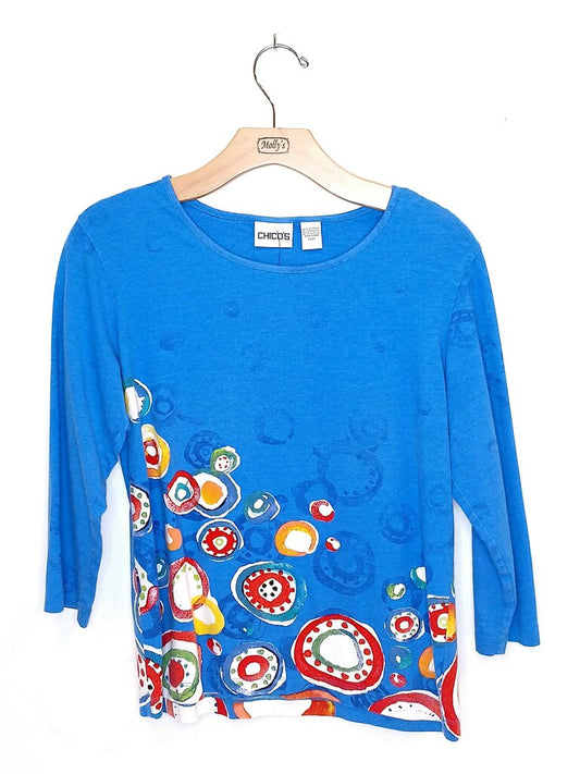 Chicos 3/4 Sleeve Shirt