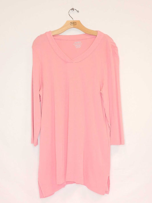 Chicos V Neck 3/4 Tunic