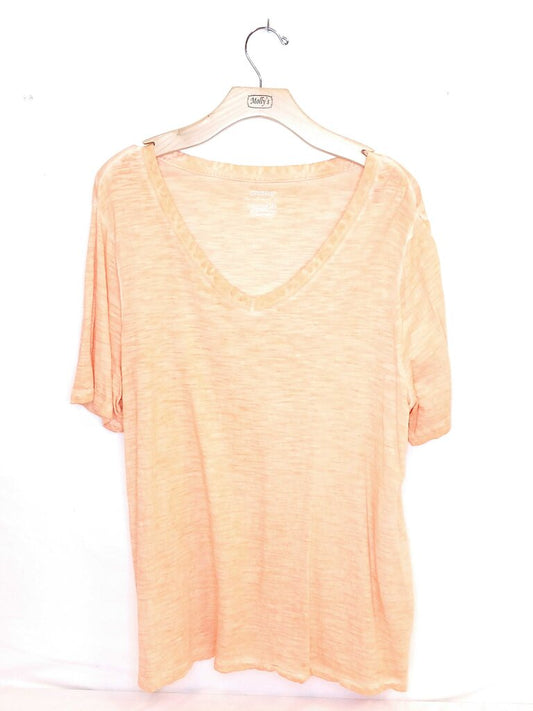 Chicos V Neck Short Sleeve Top