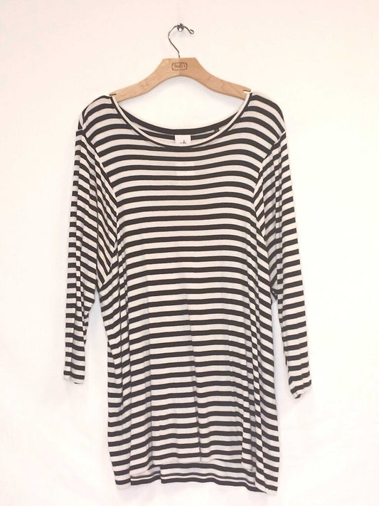 Cabi Striped Long Sleeve Top