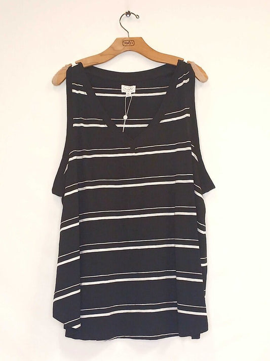 Mud Pie Striped Tank top