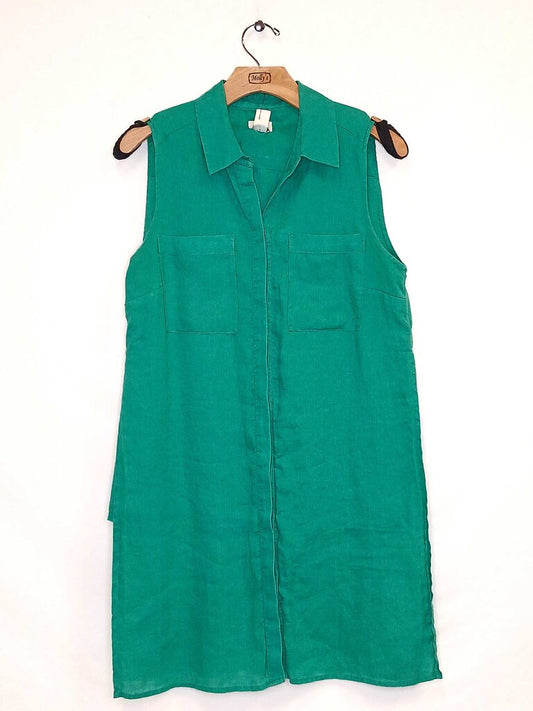 Chicos Sleeveless Button Down Tunic