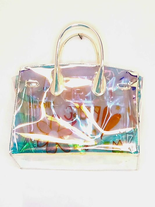 Holographic Jelly Tote Bag