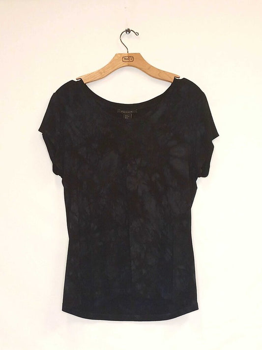 Tahari Short Sleeve Tie Dye Top