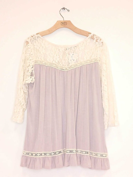 Umgee 3/4 Sleeve Shirt