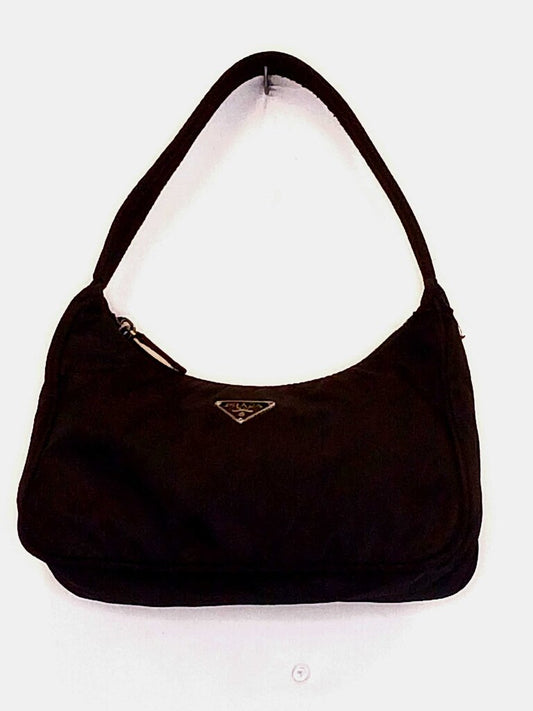 Prada Vintage Nylon Tessuto Shoulder Hand Bag