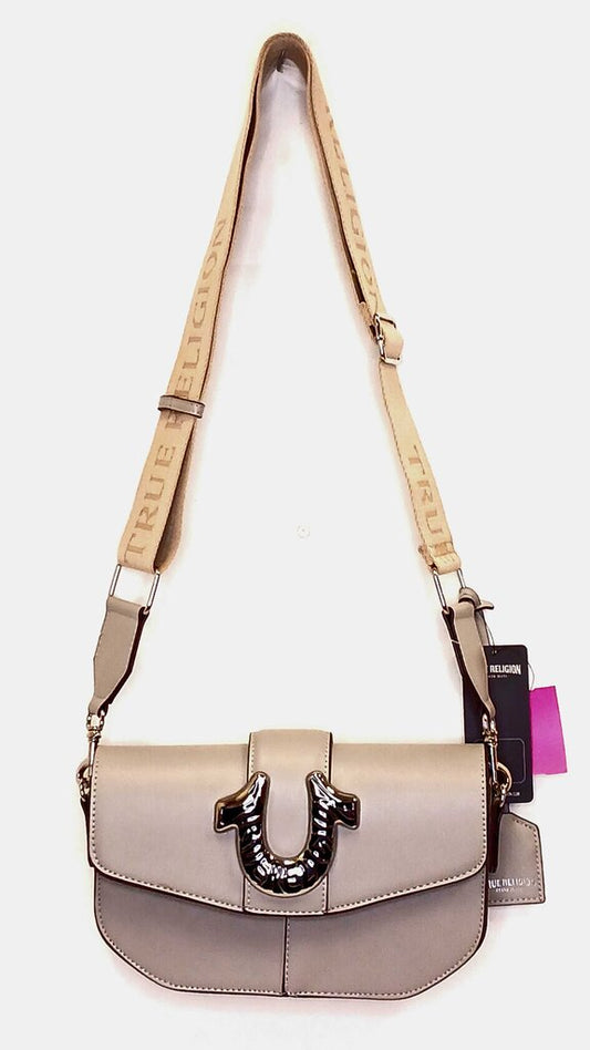 True Religion Shoulder Bag With Sig Logo Accent
