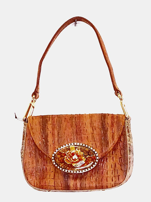 Debbie Brooks Italin Leather Shoulder Bag