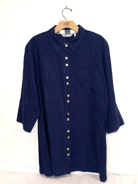 Soft Surroundings Long Sleeve Button Up