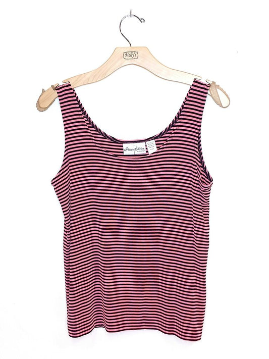 Chicos Striped Tank Top