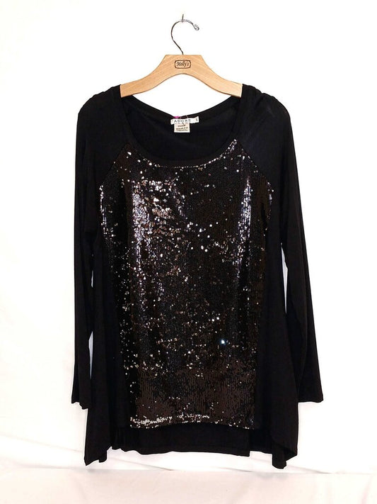 Adore Long Sleeve Top With Sequence