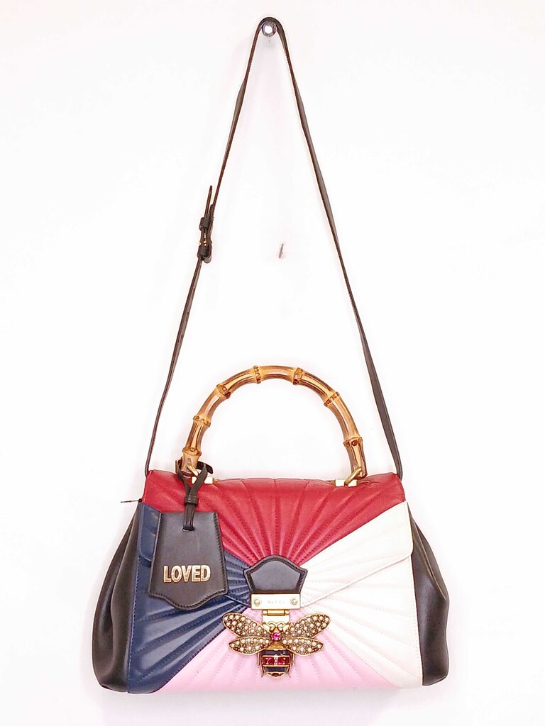 Gucci Queen Margaret Top Handle Quilted Leather Bag