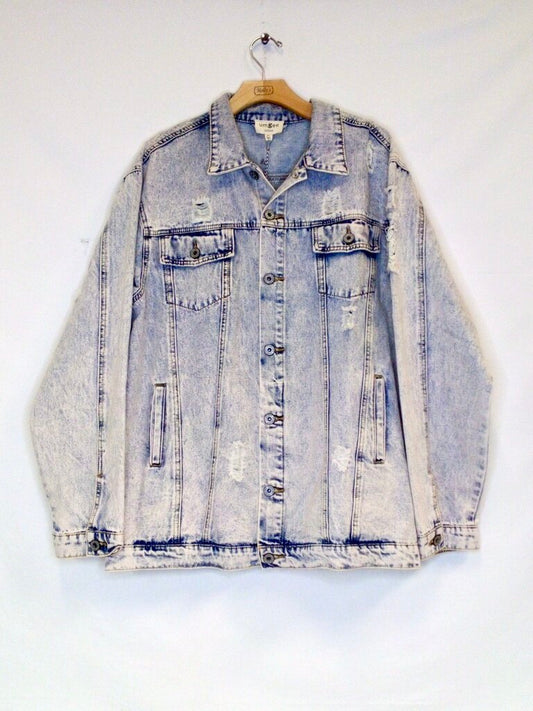 Umgee Long Sleeve Button Down Jean Jacket