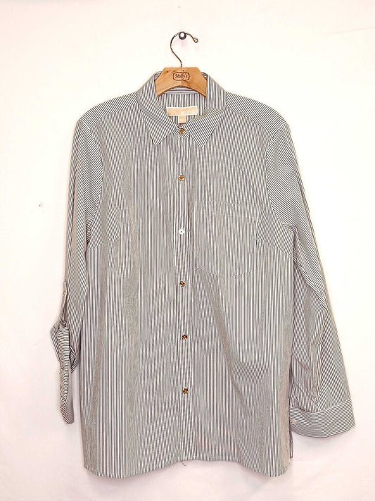 Button Up Stripped Shirt