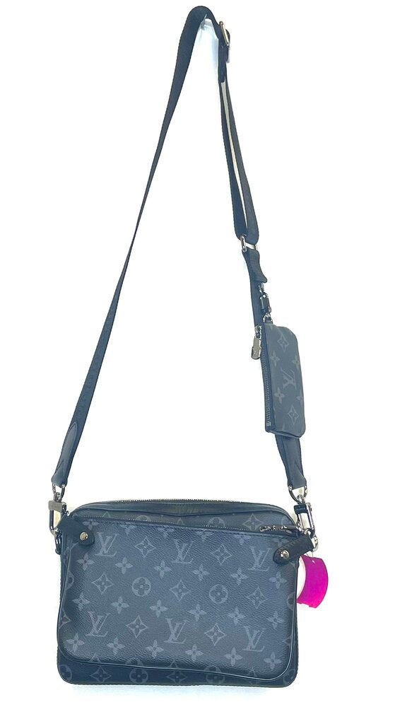 Trio Mess 3 Piece Monogram Set With Box + Bag