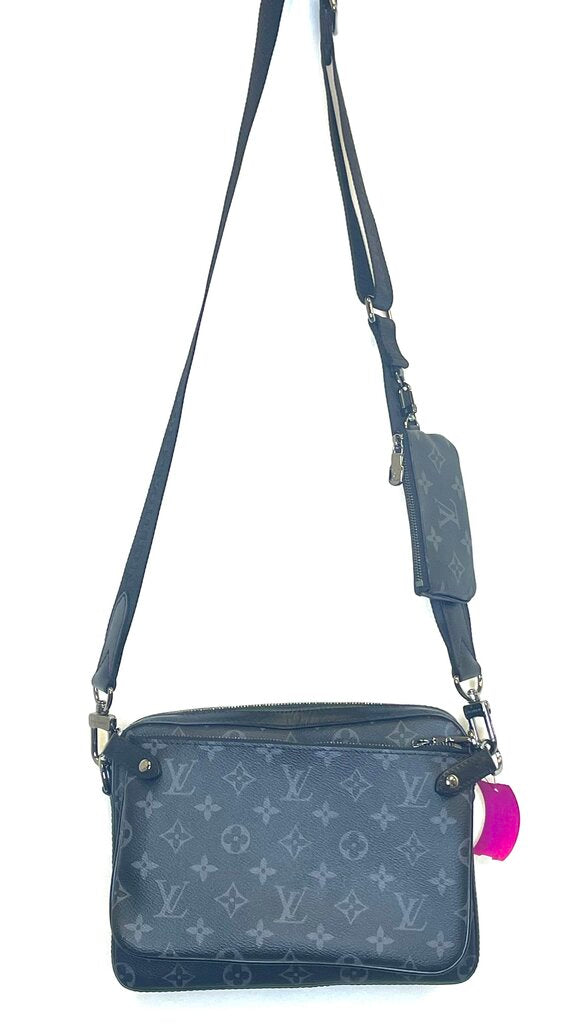 Trio Mess 3 Piece Monogram Set With Box + Bag