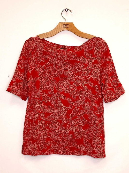 Pattered Short Sleeve Shirt
