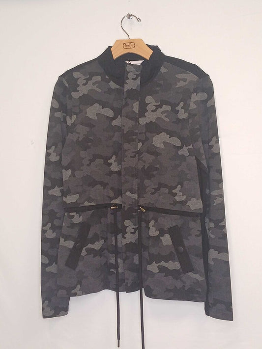 Cabi Camo Long Sleeve Zip Up + Pants