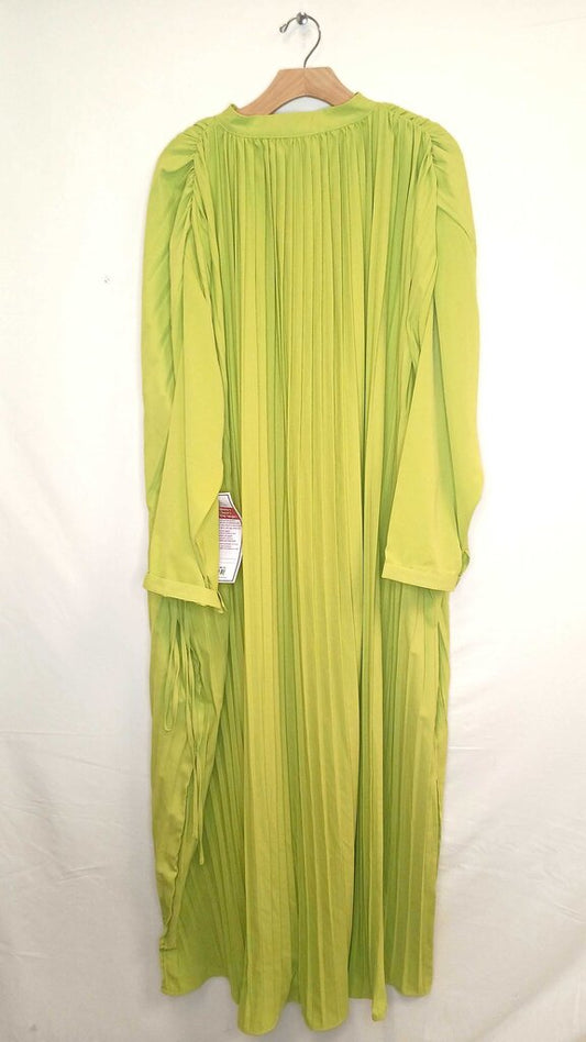 Button Up Full Length Dress