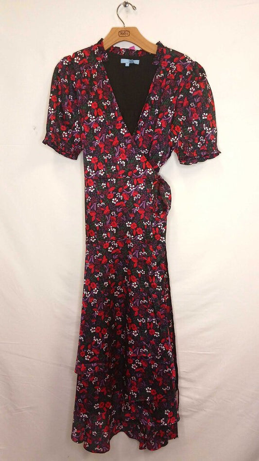 Floral Wrap Dress