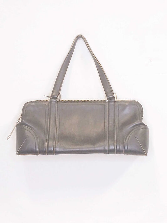 Ellen Tracy Three Compartment Zip Up Bag