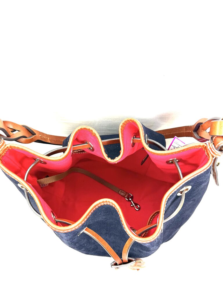 Pebble Grain Hobo Purse Suede Crossbody Drawstring Purse