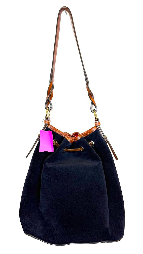 Pebble Grain Hobo Purse Suede Crossbody Drawstring Purse