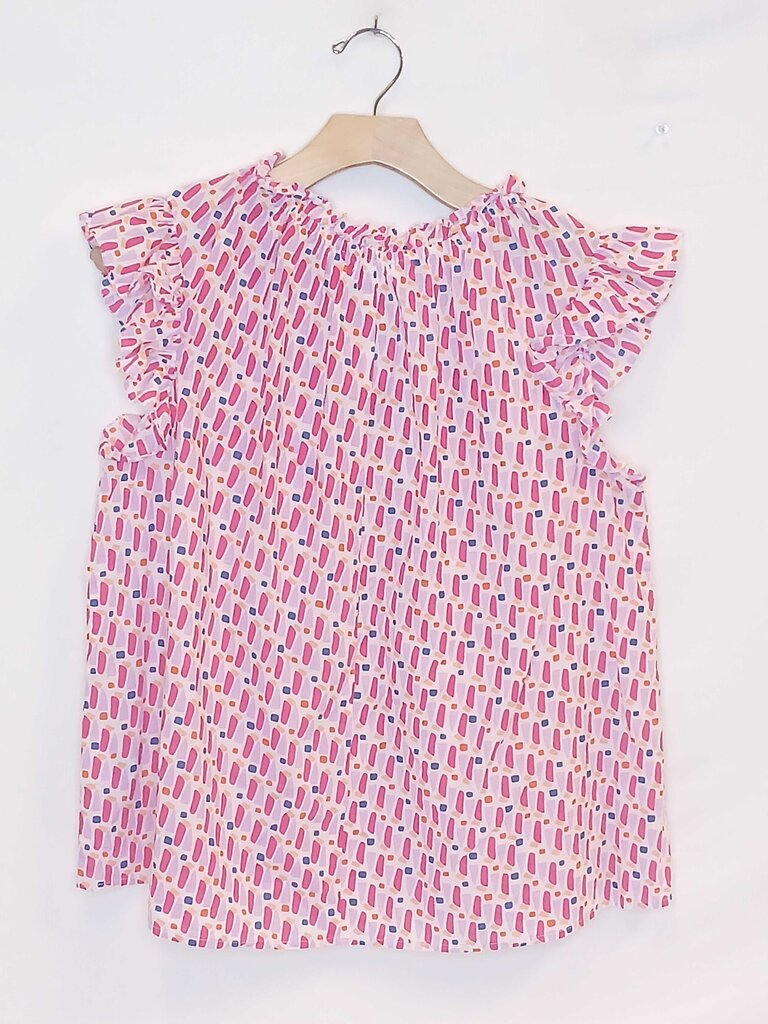 THML Ruffled Tank Top