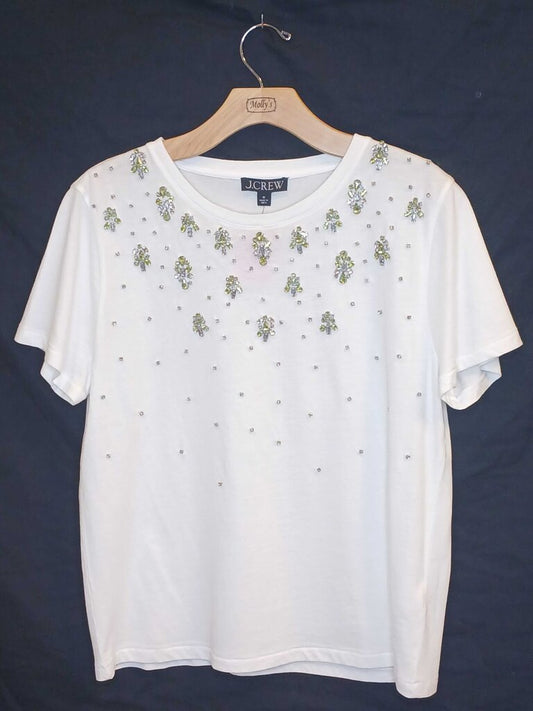 J. Crew Beaded Top