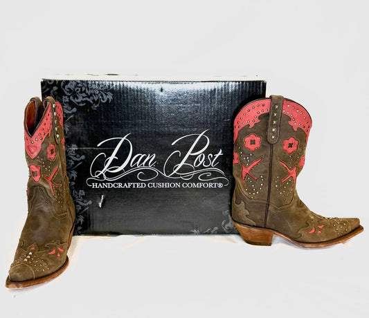 Dan Post Cowtown Leather Calve High Boots