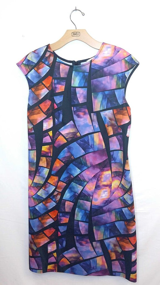 Joseph Ribkoff Patterned Sleeveless Dress