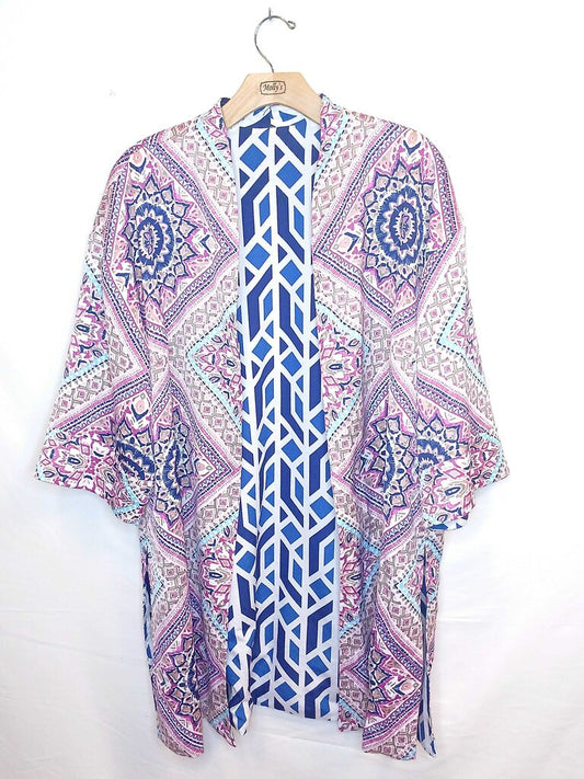 All Brand Patterned Reversable Cardigan
