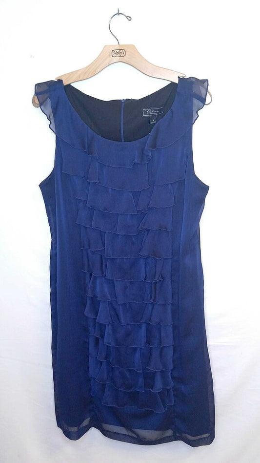 Collection Dress Barn Sleeveless Ruffled Dress