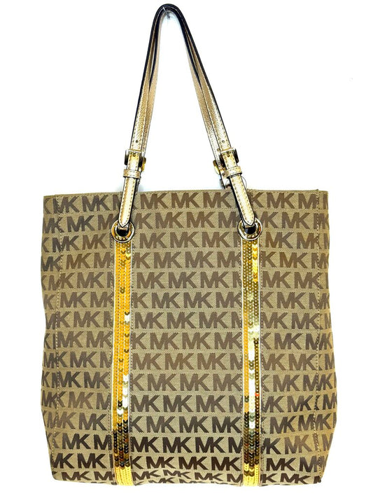 Michael Kors Sequin Stripes Tote