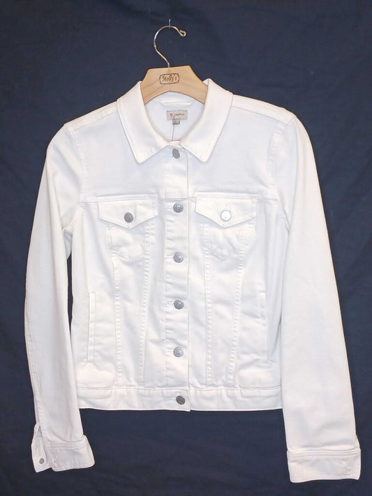 Cremieux Long Sleeve Button Down Jean Jacket