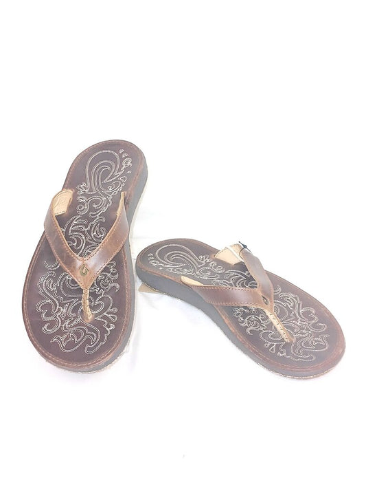Olikai Leather Flip-Flops