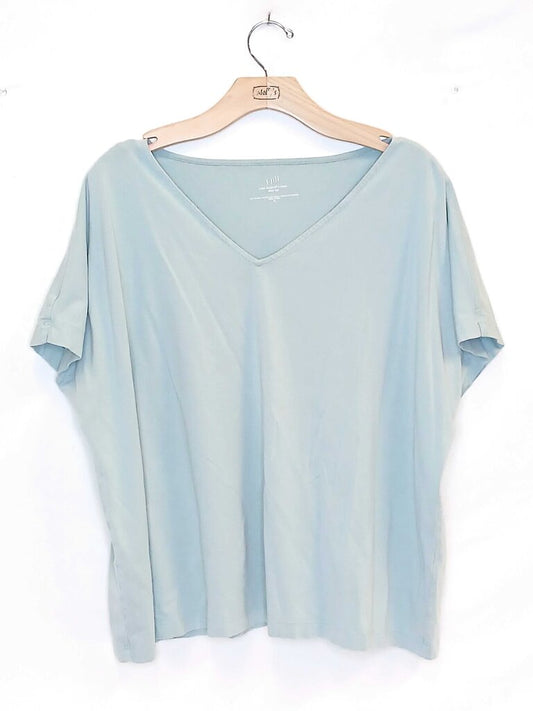 J Jill V Neck Tee
