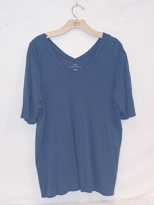 "Prima Double V Elbow Sleeve Tunic"
